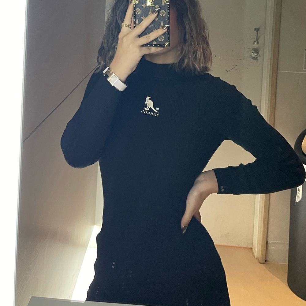 Kangol MIDI Sweater Dress Size S